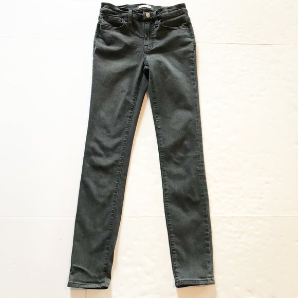 MADEWELL Roadtripper Mid Rise Supersoft Ashmont Wash Black Jeans Womens 24 Tall - Picture 3 of 12
